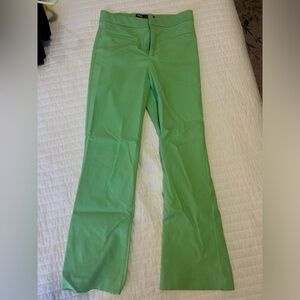 Green Zara pants!